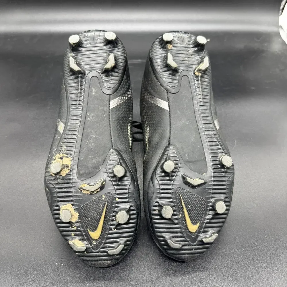 Nike Phantom Black Kids Soccer Cleats Size 5.5Y DC0812-007